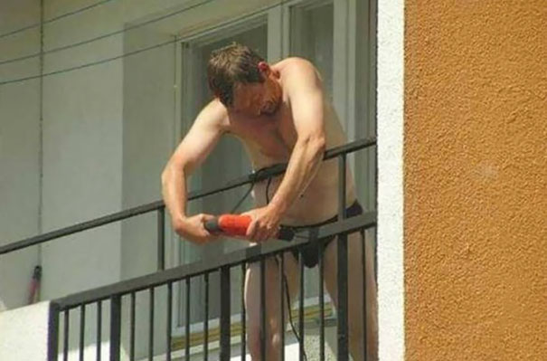 It's a hot day, so why not?