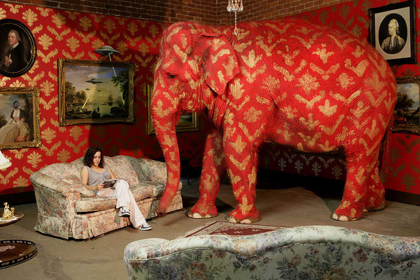 There's something in the room …