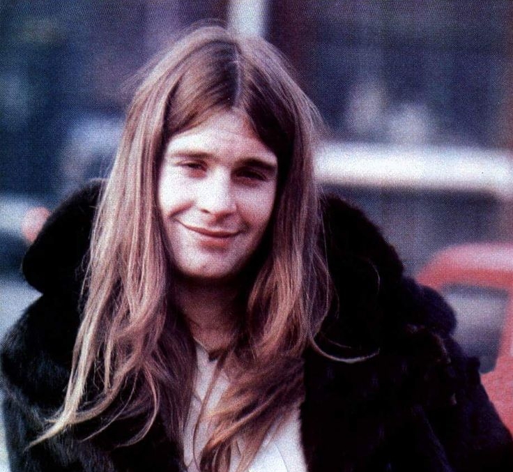 Young Ozzy Osbourne.