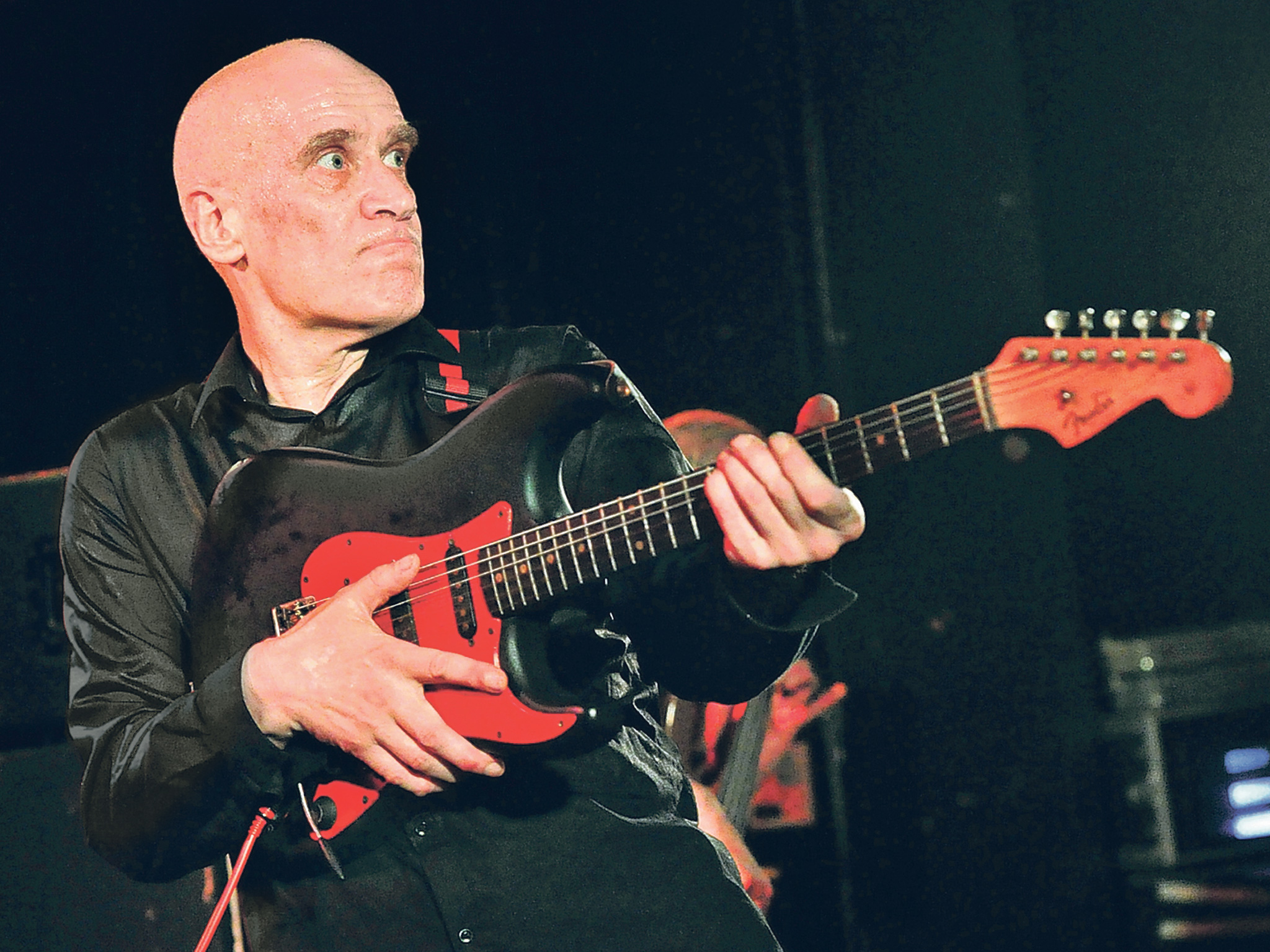 Wilko Johnson. The guitar has been his weapon, but it has also helped save him.