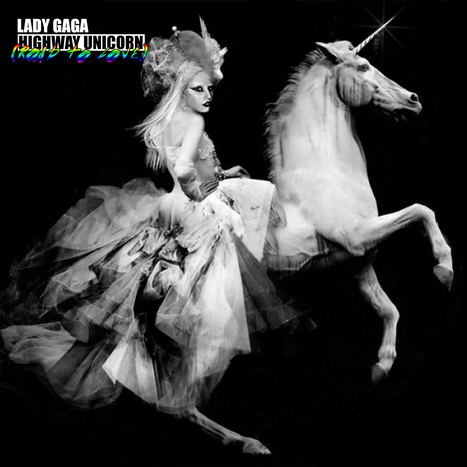 Feeling horny, Lady? She's Gaga about unicorns.