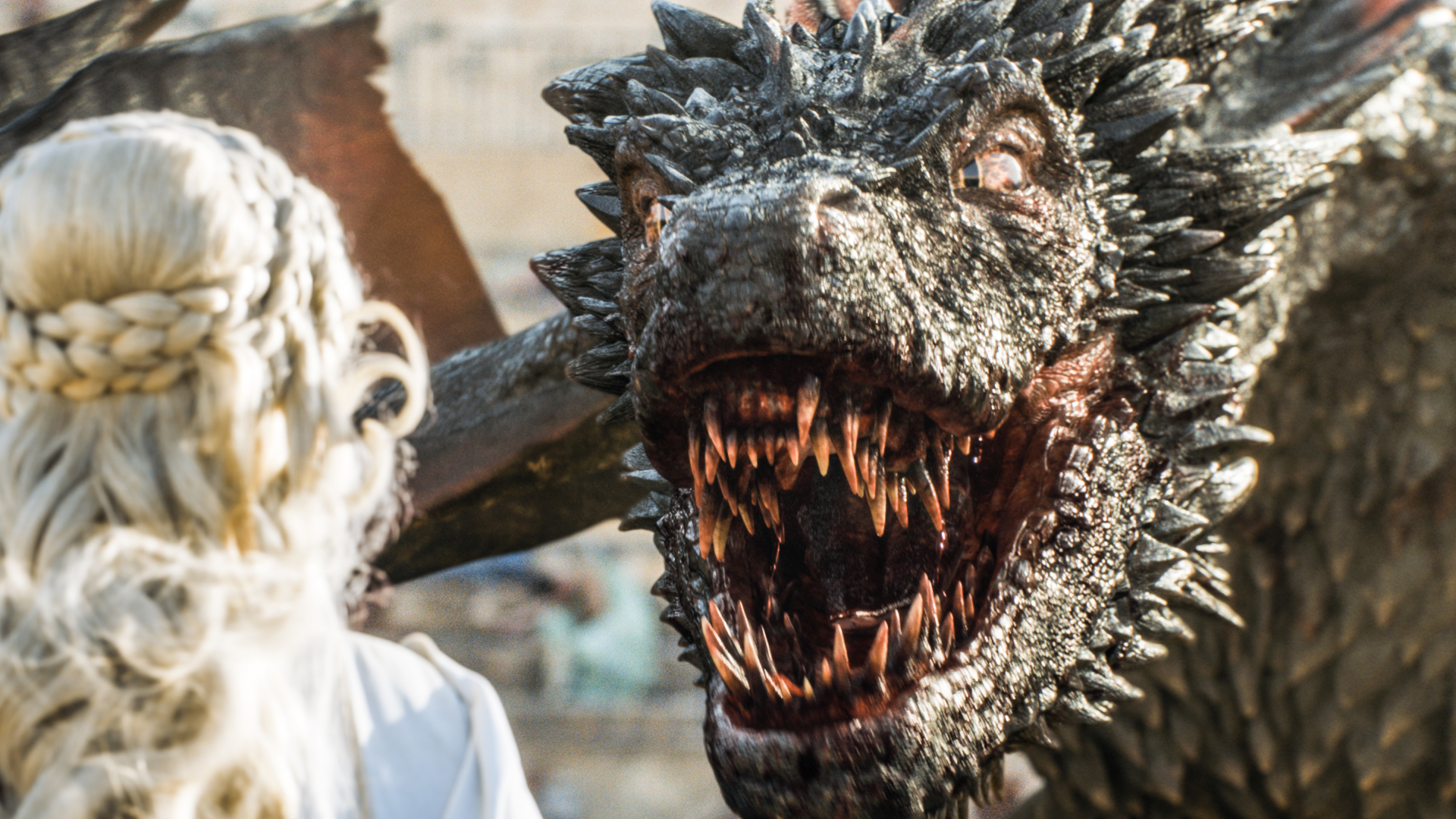 Game of Thrones. Brush your teeth, Drogon!