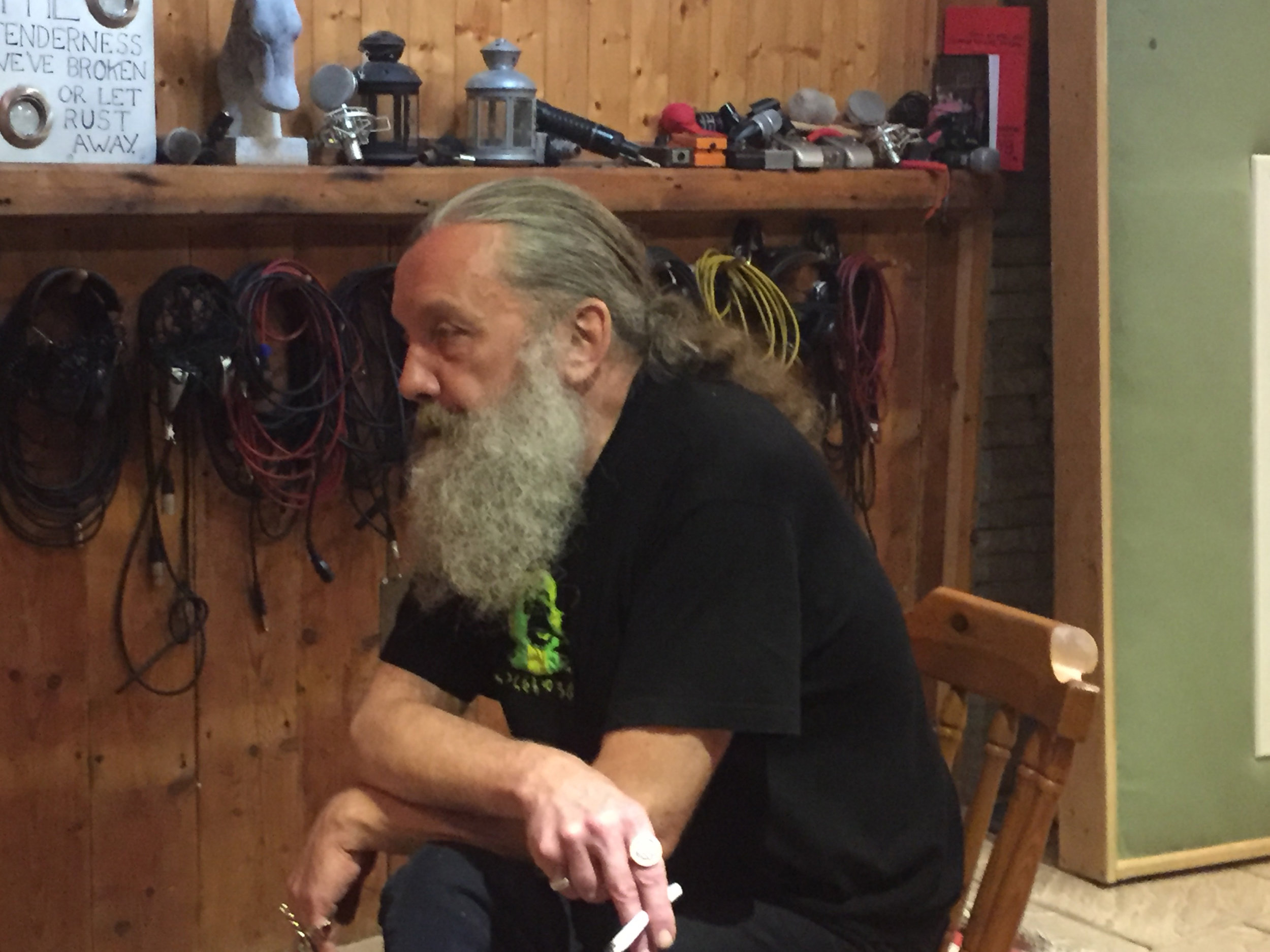 Alan Moore. A sit-down sort of guy