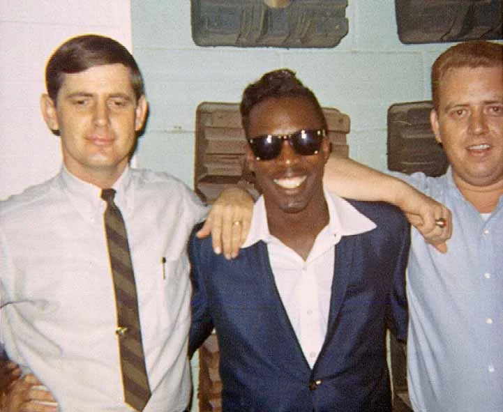 Rick Hall with Wilson Pickett and the great Muscle Shoals guitarist Jimmy Johnson