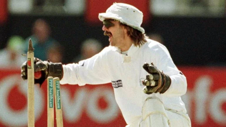 Jack Russell - eccentric wicketkeeper, who chose equally eccentric music to accompany his walk out to bat