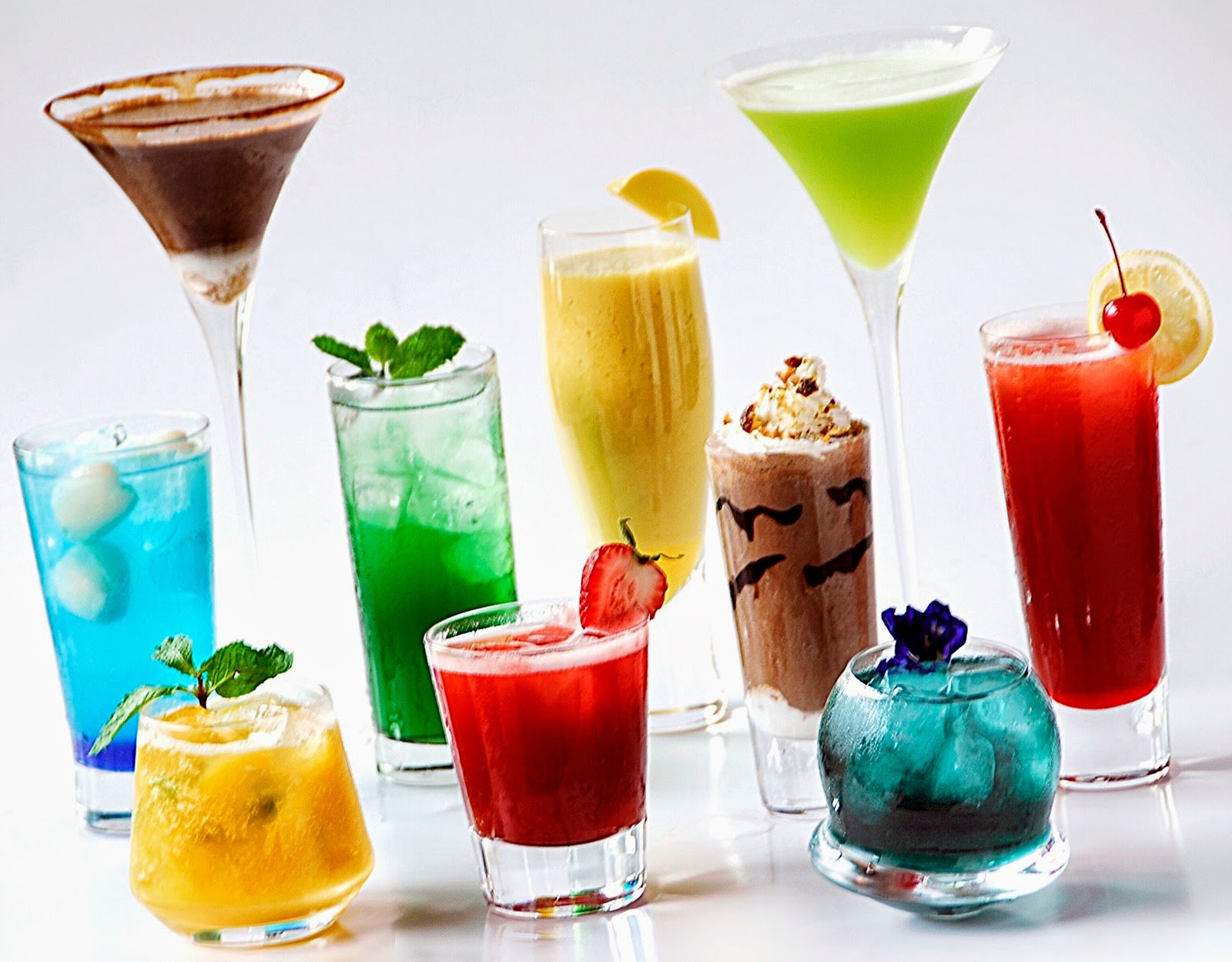 Mocktails slding your way …