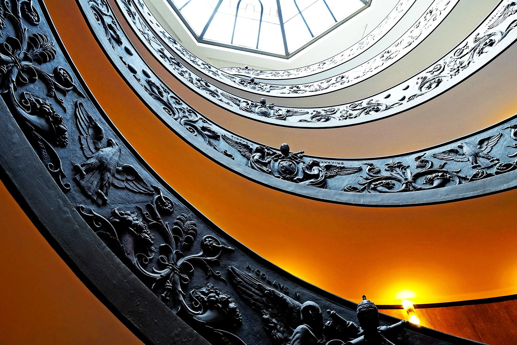 Momo Staircase at Vatican Museums