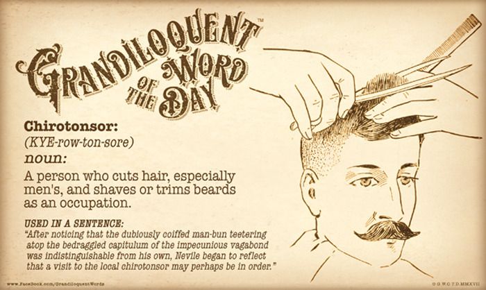 A word that was hair today, but gone tomorrow