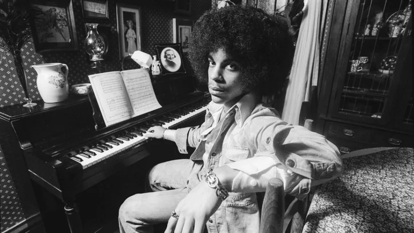 Prince in 1983. Master pianist, among many other things
