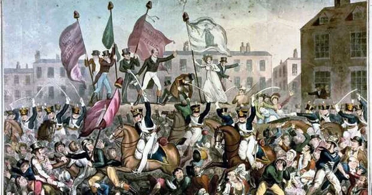 Peterloo Massacre, 1819