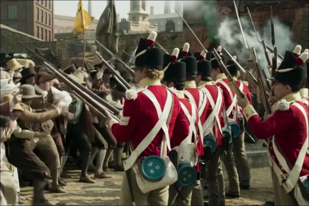 From Mike Leigh’s Peterloo film, released in November 2018