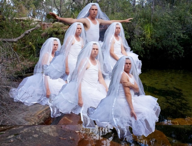 From the album cover of Titles With The Word Fountain, by Liars