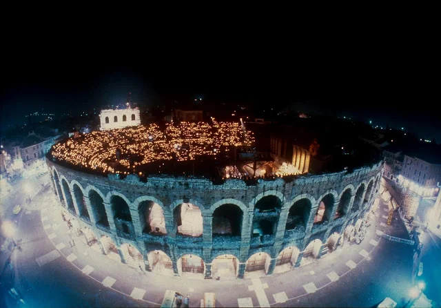 In the round: L’Arena di Verona, Italy