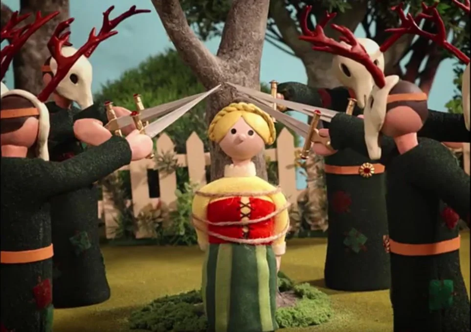 Trouble in Trumpton? From a Radiohead video …