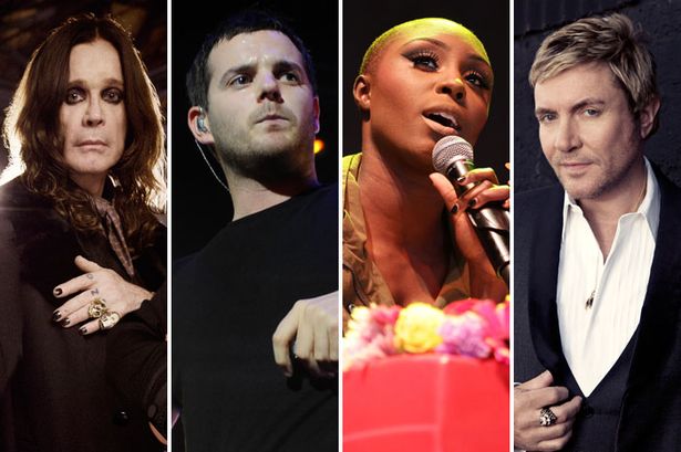 Just a few of the contrasting musical artists coming from Birmingham