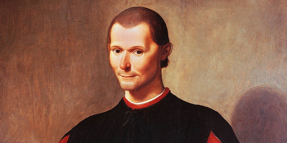 Butter wouldn’t melt … Niccolò Machiavelli