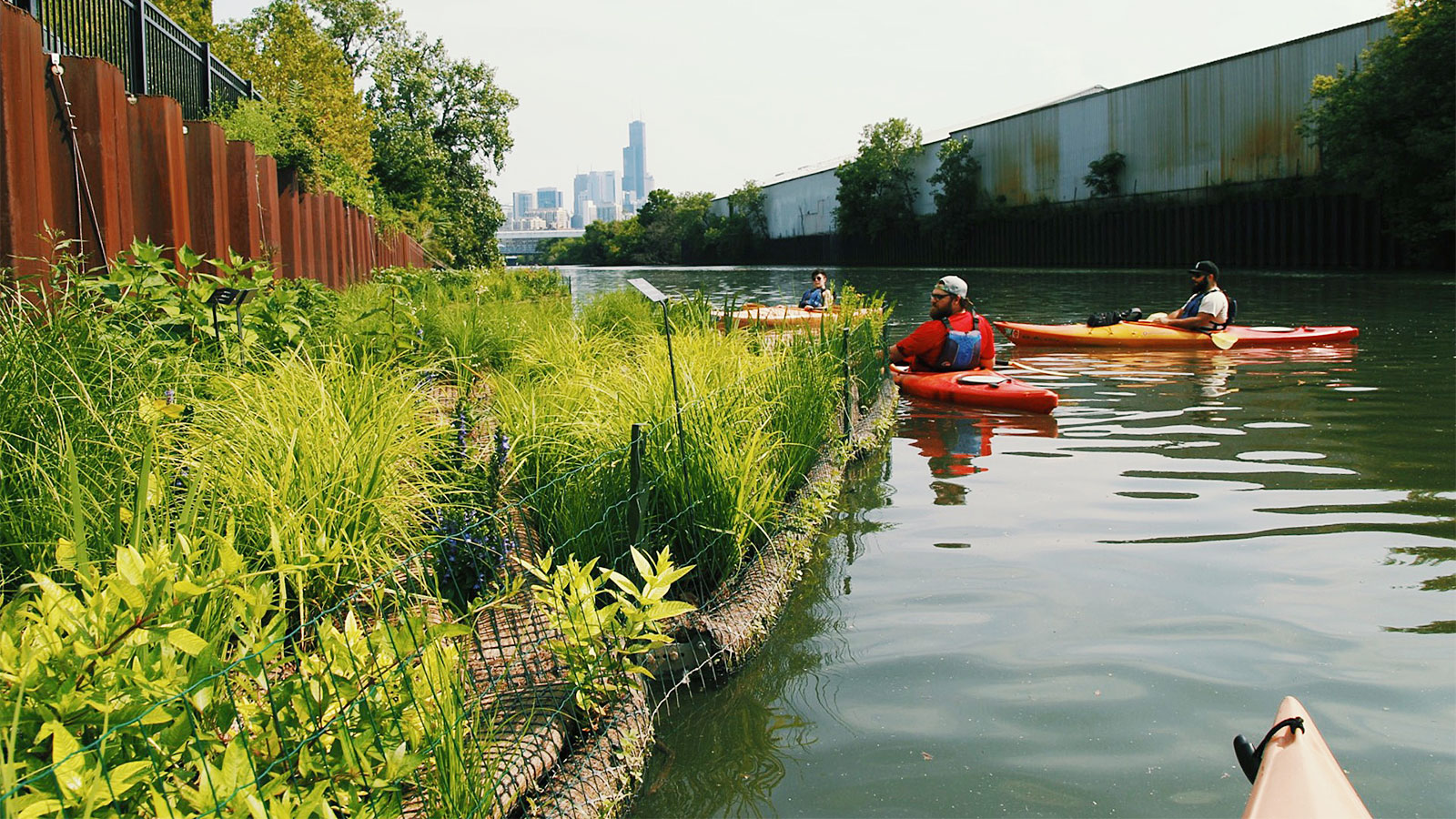 A river runs through it: in Chicago