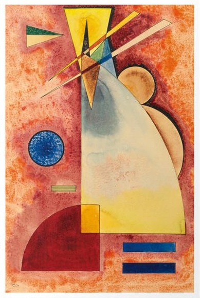 Intermingling by Wassily Kandinsky, 1928