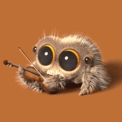 Fiddling for arachnophobes