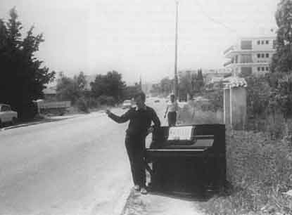 Serge Oldenburg in 1969, at Cros de Cagnes
