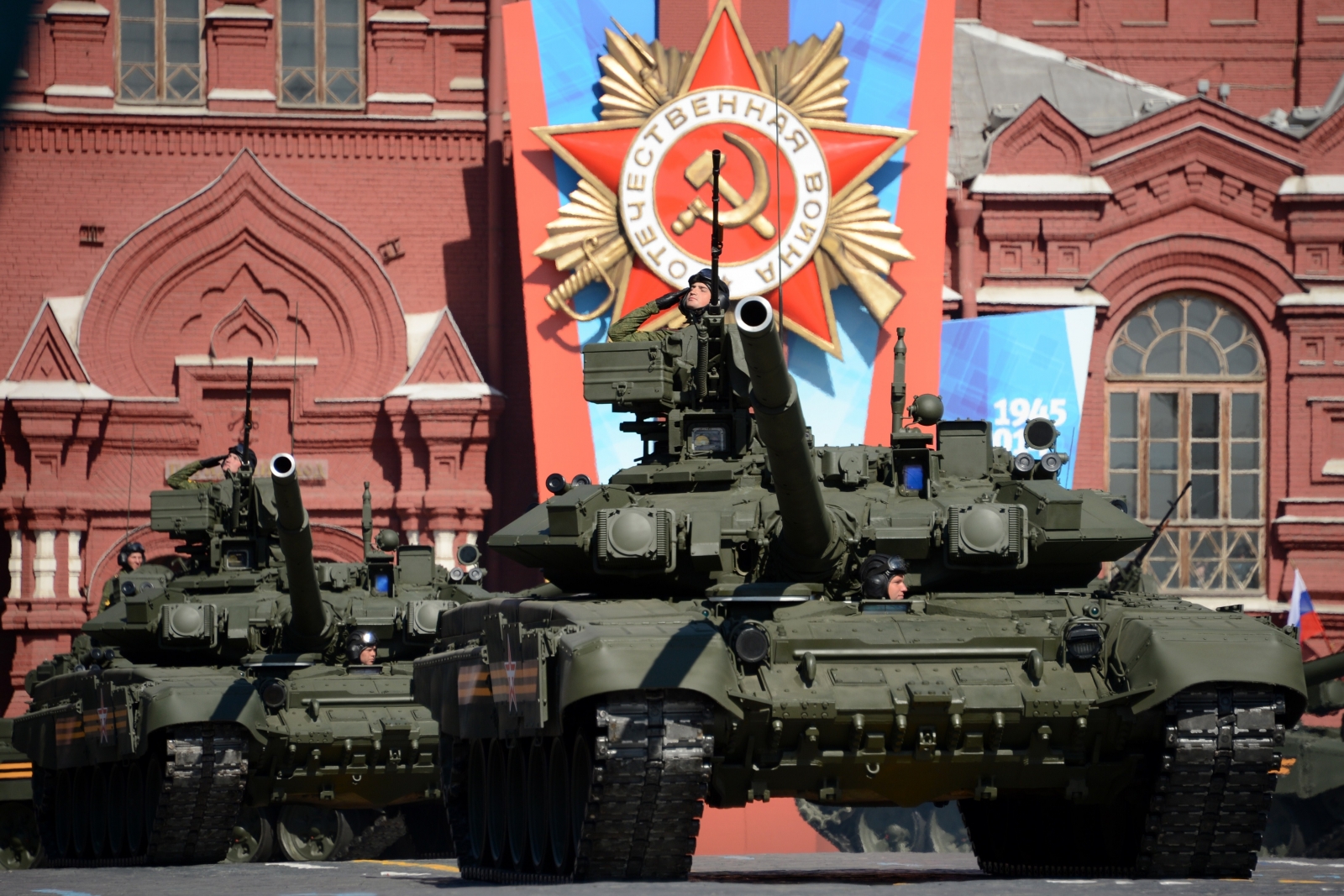 Tanks, but no tanks, mate! Perhaps Trump’s Salute parade aspires to this?
