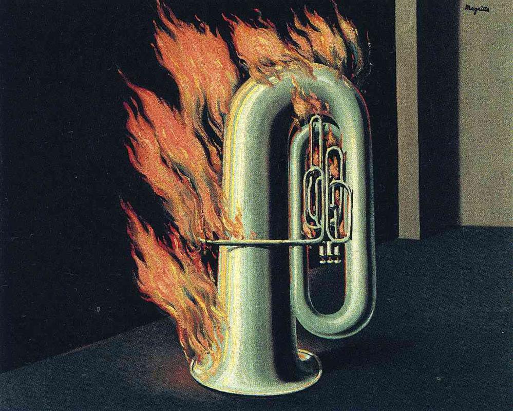 Magritte’s The Discovery Of Fire