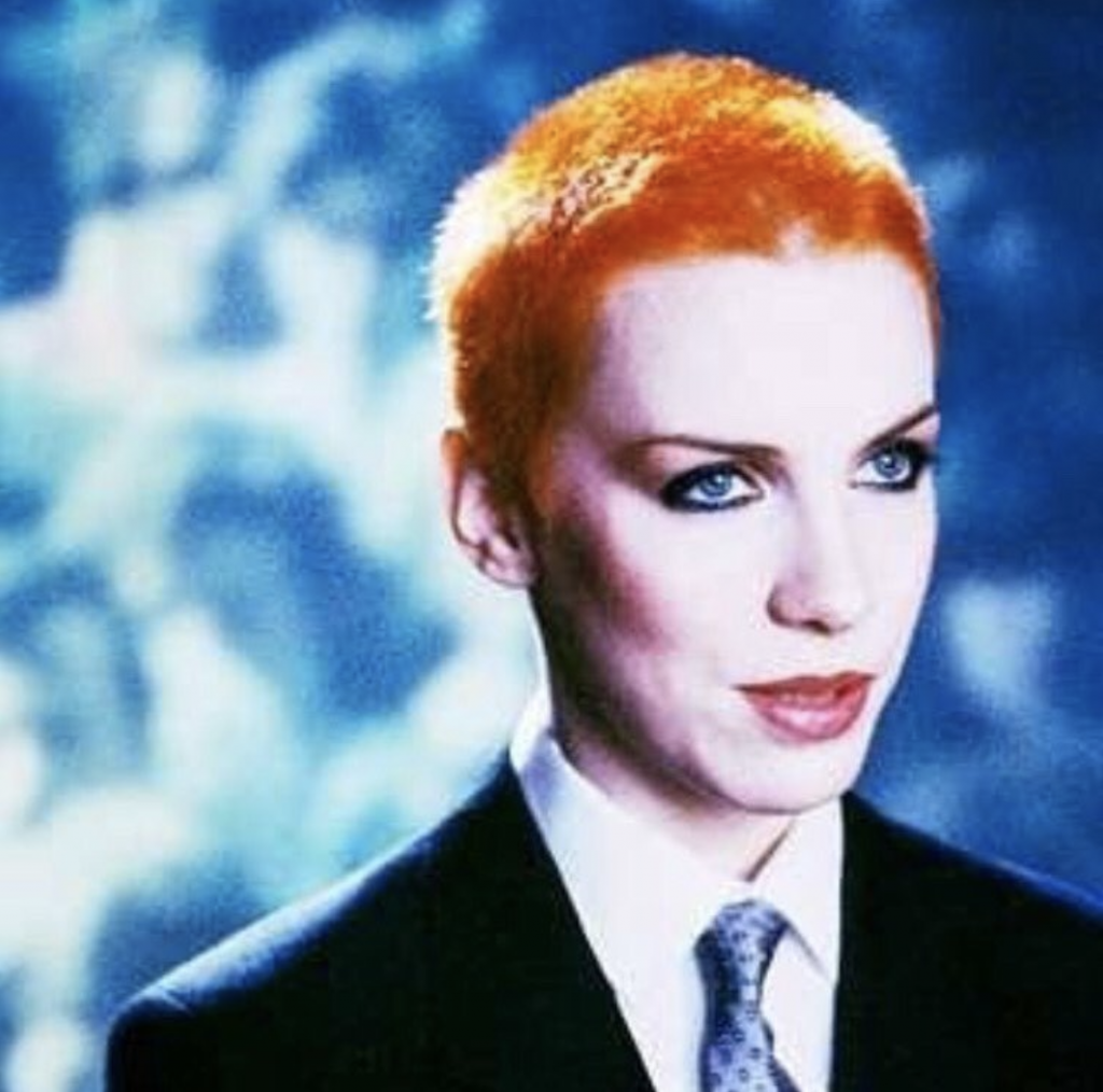 Annie Lennox. A image that’s sexually ambiguous, or sweet dreams made of David Bowie?