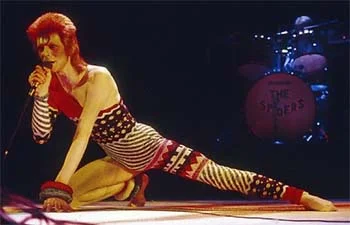 Bowie - early pioneer of rock ambiguity and androgyny