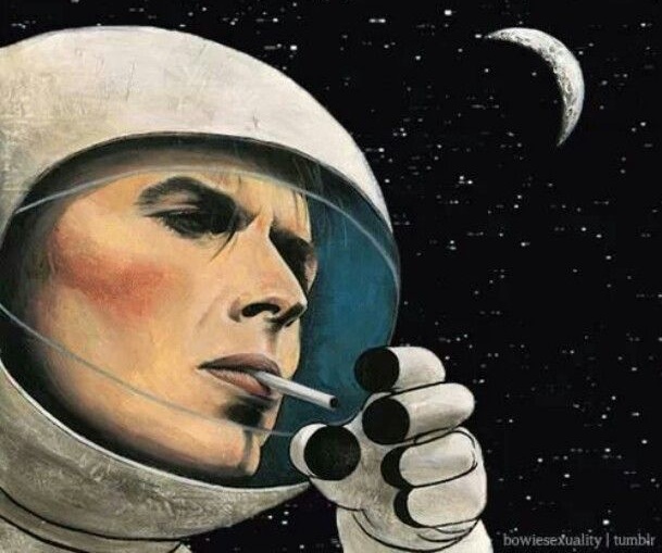 A light that will go out. Message from space.