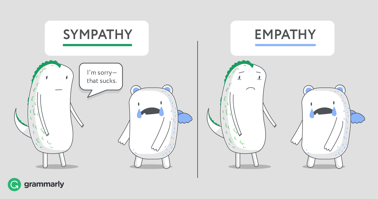 I feel for you … in the form of a daft cartoon