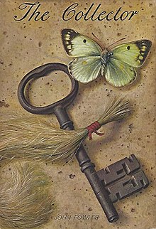 Collectable first edition cover of The Collector by John Fowles