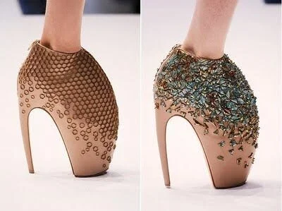 Alexander McQueen’s alien designs