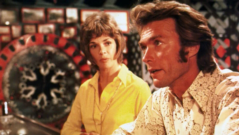 Play Misty For Me? Be careful what records you choose … Clint Eastwood and Jessica Walter in 1971