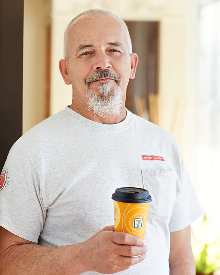 John Bonds Warehouse Delivery Driver John has been ensuring that cabinetry, appliances and fixtures are delivered to our customers’ homes on time and in perfect condition for 24 years. He’s driven every kind of truck and has received numerous safety awards for his driving skills. John is also a regular at many local 7-11s.