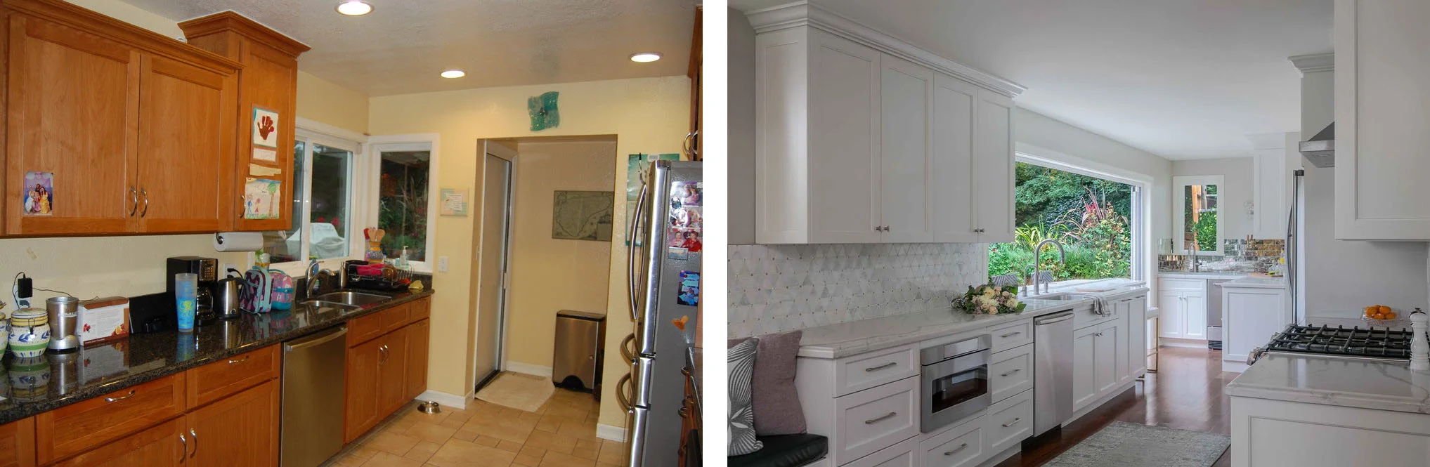 Kitchen Before & After