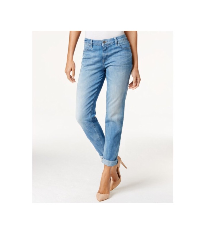 The Classic Calvin Klein Jeans Boyfriend Strasbourg Blue Wash Jeans - $55 (macys.com)