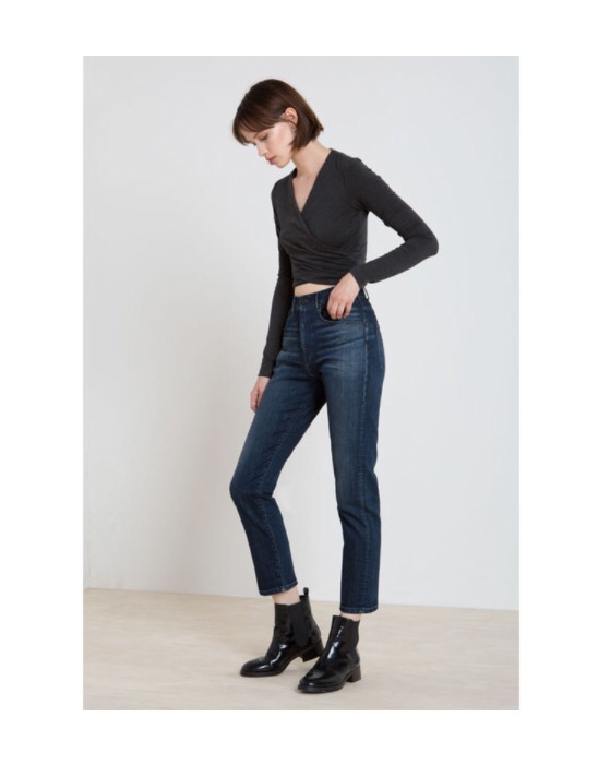 The High Waist 3x1 W4 Super High Rise Crop Boyfriend Jeans - $245 (3X1.us)