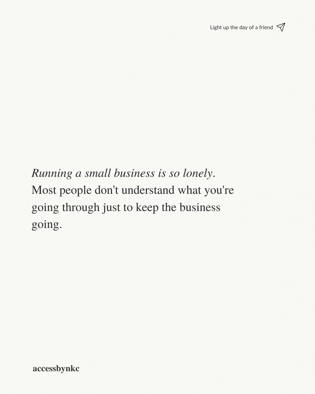 Sometimes we need to be extra tough just to keep our dreams alive. 

What internal struggles have you faced recently? 

Follow us @accessbynkc for more. ✨

#marketingconsultingagency #MarketingConsulting #marketingconsultingservices #womanentrepreneu