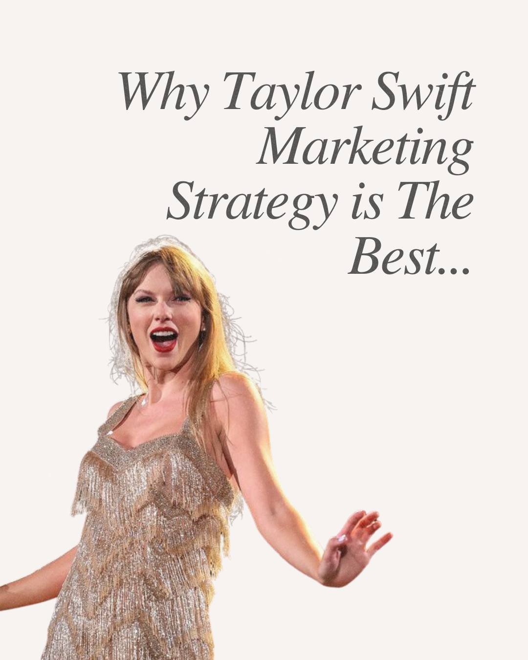 You can't blame why Swifties love her 💅✨

#marketingstrategy #marketingideas
#marketing101 #marketingstrategyforsmallbusiness #marketingagency
#brandingidentity #brandingstrategist