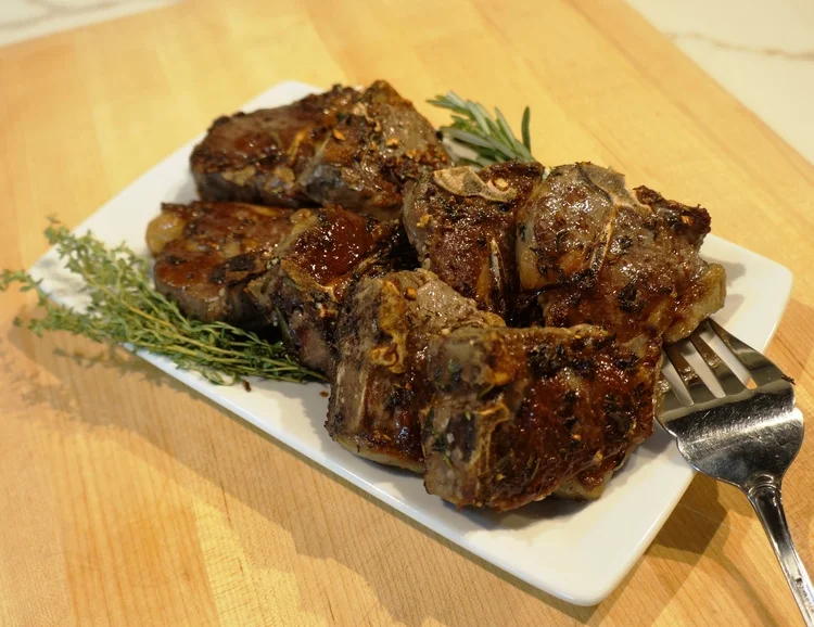 Herb Roasted Lamb Chops