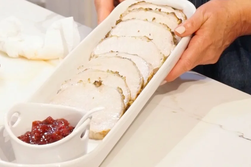 Mustard & Herb Roasted Pork Tenderloin