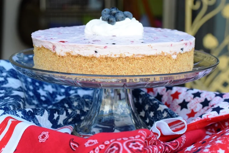 Independence Day Cheesecake
