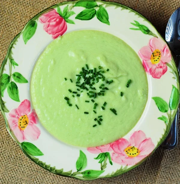 Make Chilled Cucumber Avocado Soup with Wasabi