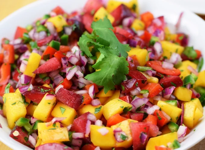 Fresh Plum Salsa
