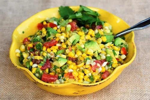 Corn, Tomato & Avocado Salad