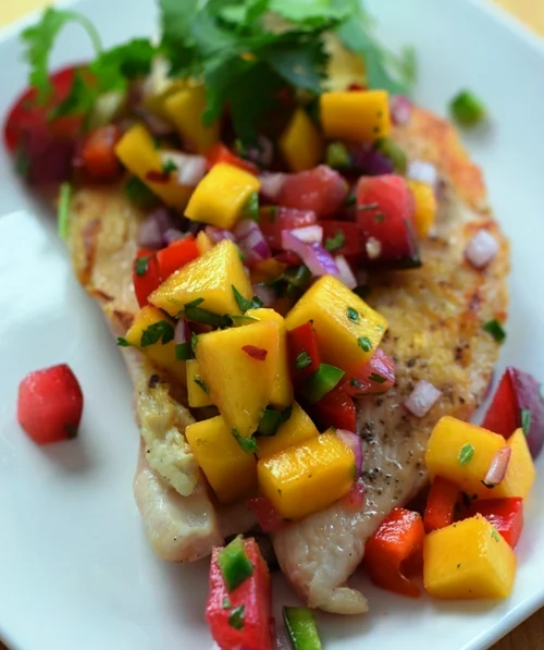 How to make Chicken Paillard with Plum Salsa