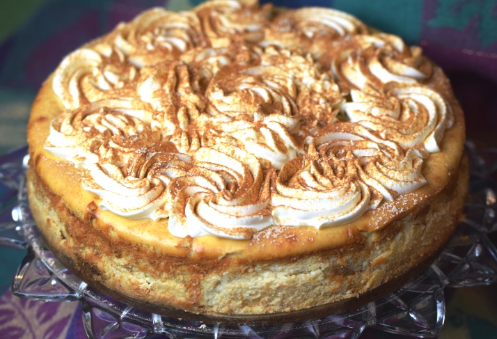 Sweet Potato Swirl Cheesecake