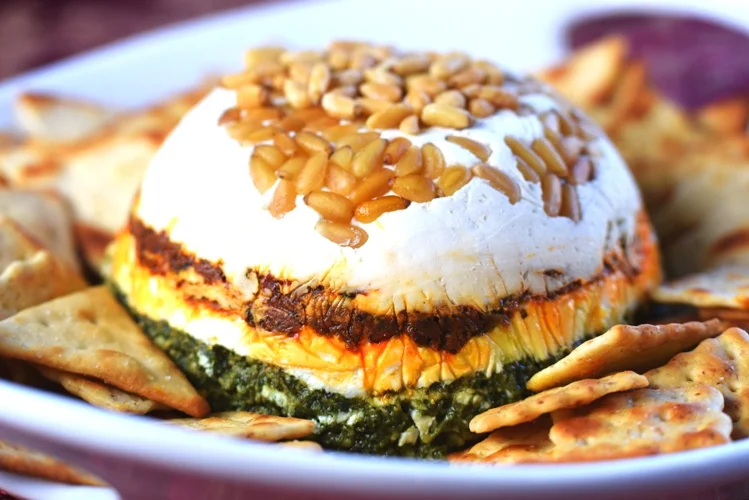 Layered Goat Cheese Terrine