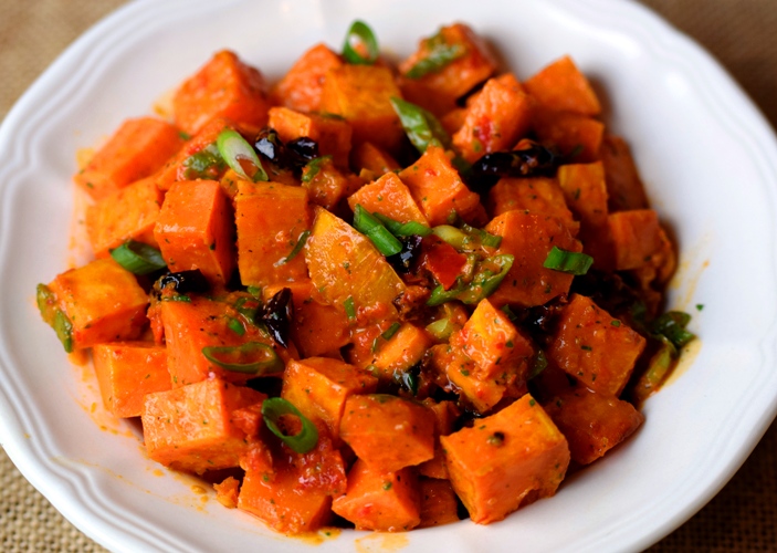Roasted Sweet Potato Salad
