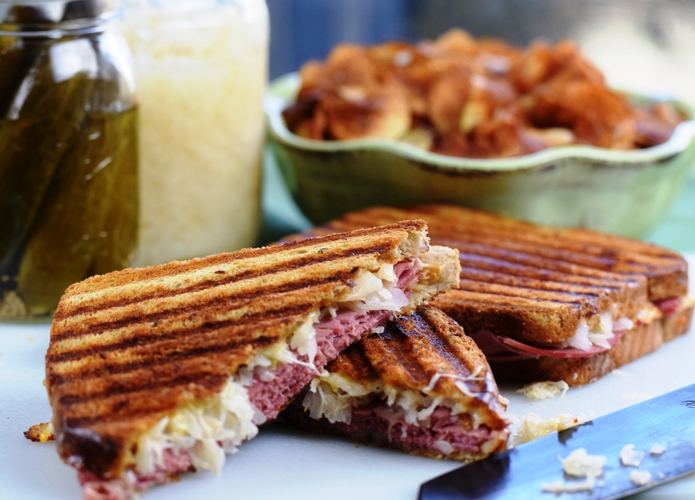Hot Reuben Sandwich